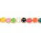 Multicolor &#x26; Gold Smiley Face Disc Beads, 9.5mm by Bead Landing&#x2122;